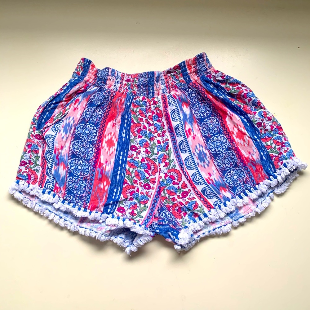 Joey B girls shorts fringe legs